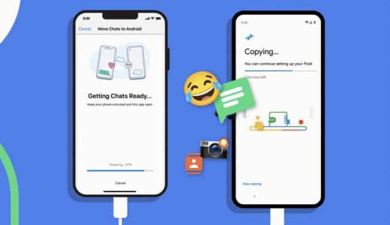 نقل دردشات واتساب من آيفون إلى أندرويد متاحة عبر بيكسل