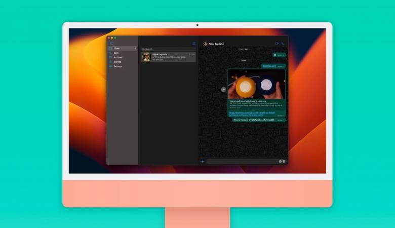 الإصدار التجريبي الأصلي لواتساب على ماك متاح الآن للجميع